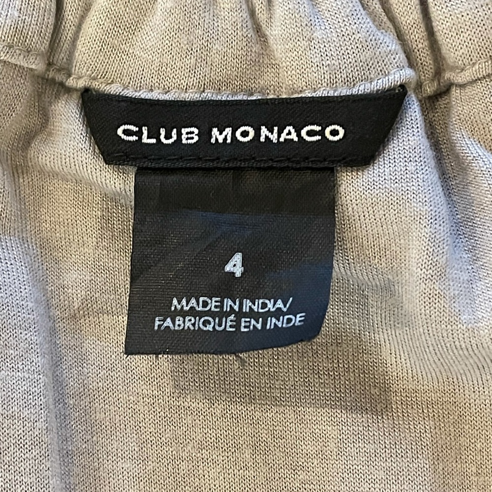 Club Monaco Silver Sequin Mini Dress - Picture 8 of 11